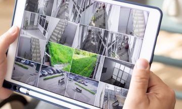 Viewing CCTV Footage on a Tablet
